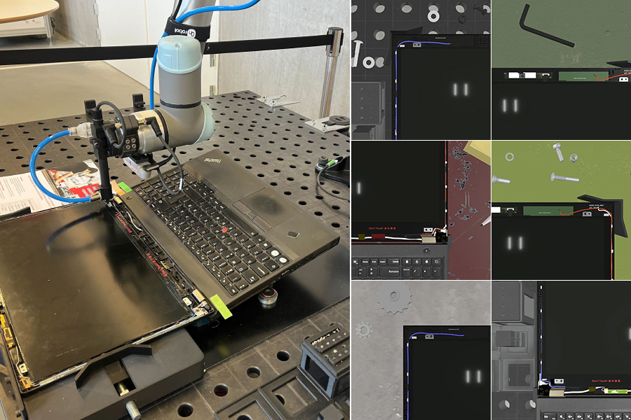 Laptop Disassembly dataset images
